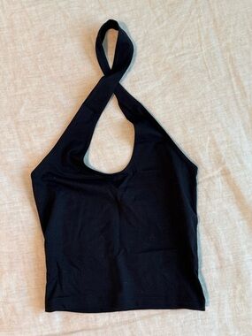 ABERCROMBIE & FITCH BLACK HALTER